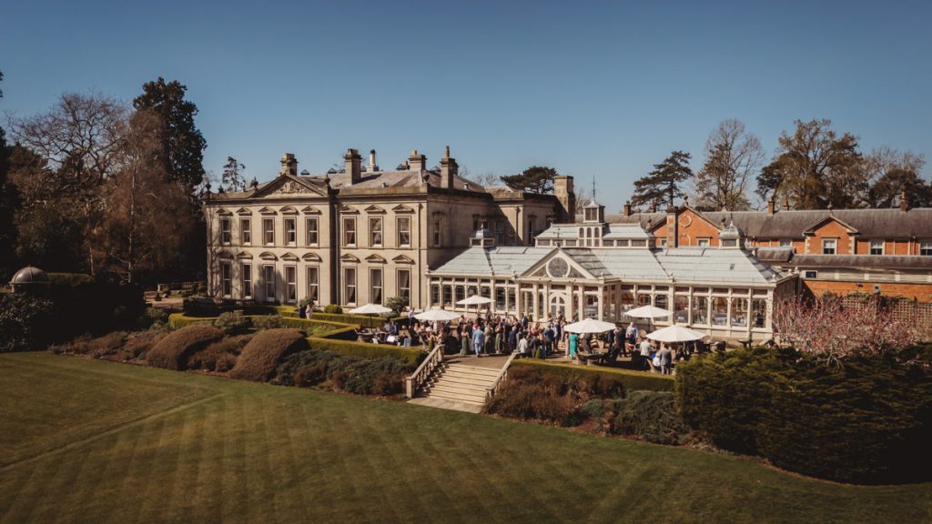 Kilworth House Hotel Elegant manor house with garden and guests gathering at Kilworth House Hotel